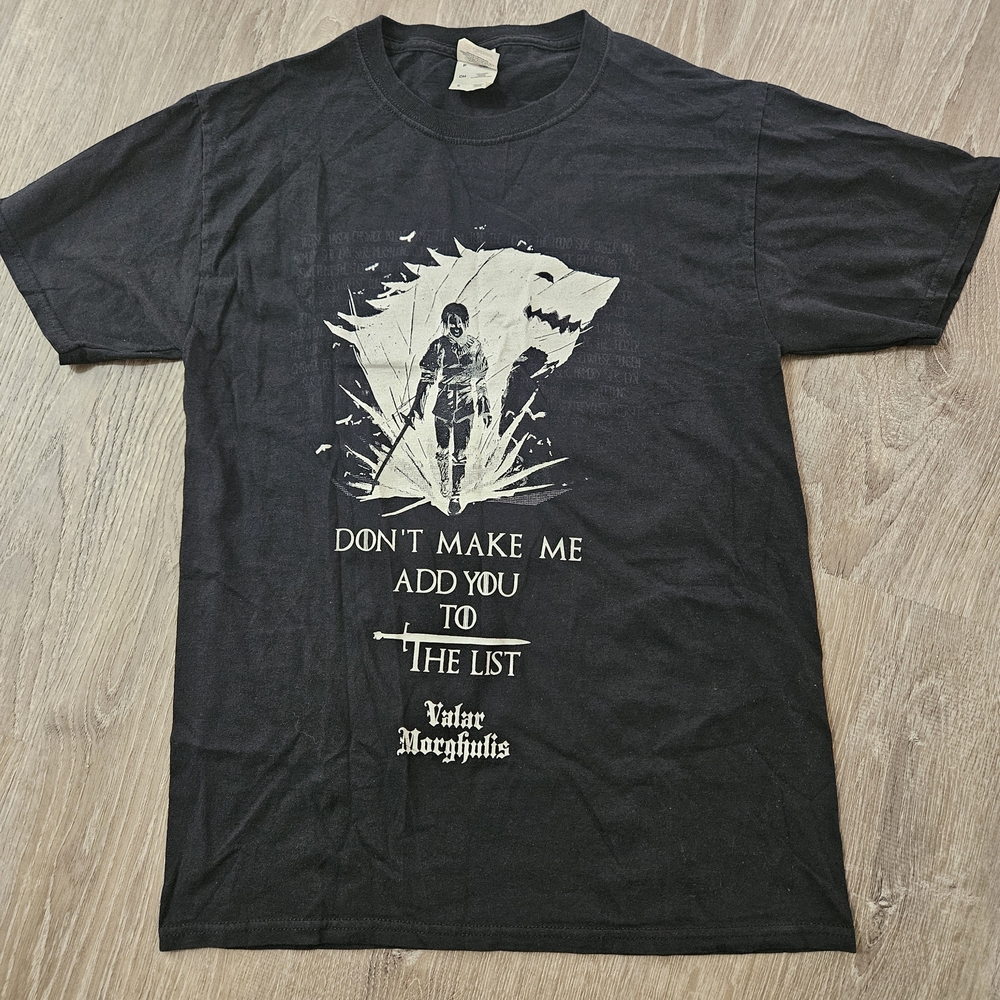 Arya Stark Small T-Shirt. Game of Thrones